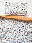 Set chăn ga gối đệm bằng vải muslin vải xô mềm mại